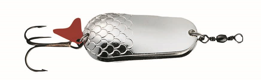 Effzett Twin Spoon 8cm 45g Silver/Silver