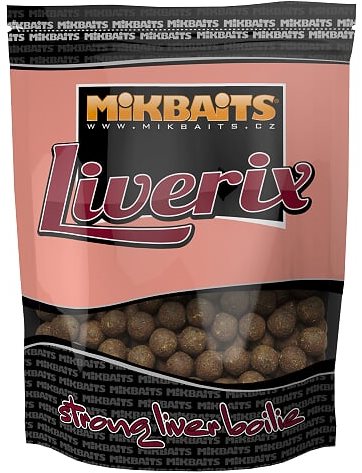 Mikbaits - Liverix Boilie Královská patentka 20mm 1kg