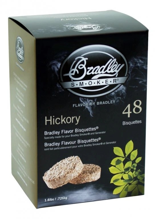 BRADLEY SMOKER Brikety Hickory 48 kusů