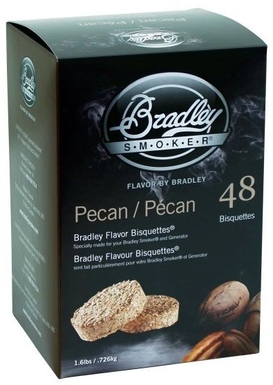 BRADLEY SMOKER Brikety Pecan 48 kusů