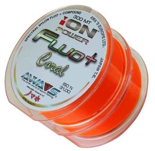 Awa Shima - Vlasec Ion Power Fluo+ Coral 0,261mm 8,95kg 2x300m
