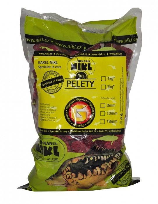 Nikl - Pelety Scopex & Squid 3 mm 1 kg