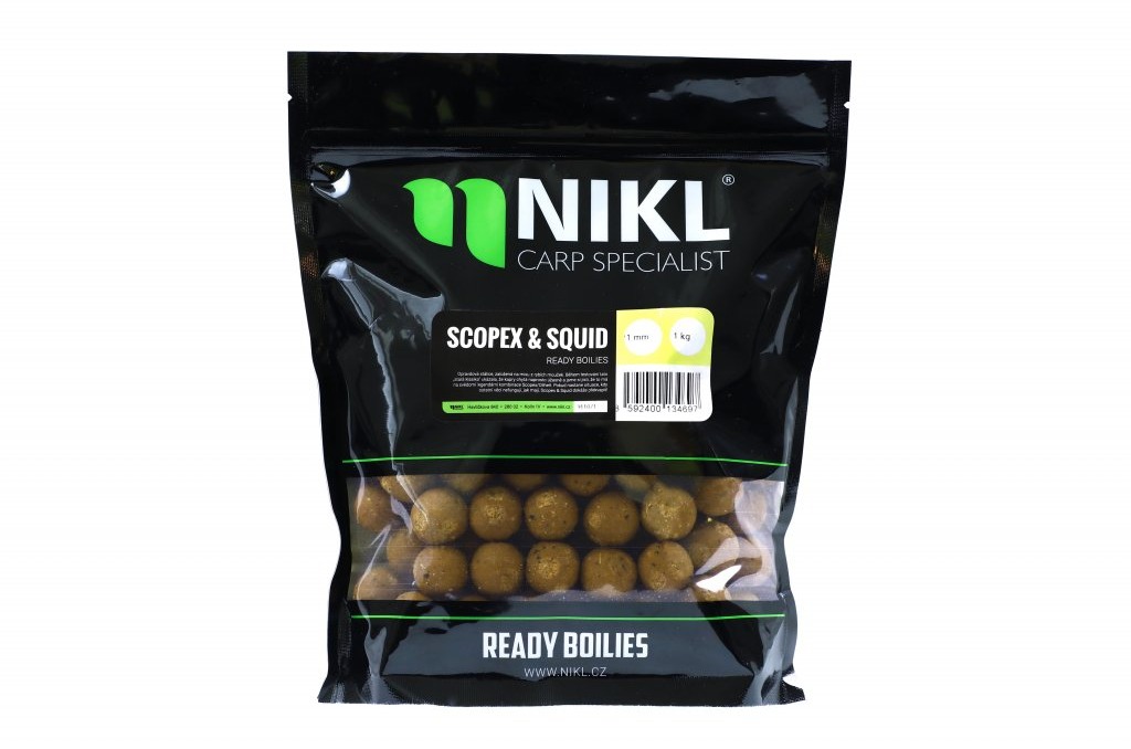 Nikl - Ready boilie Scopex & Squid 20 mm 1 kg