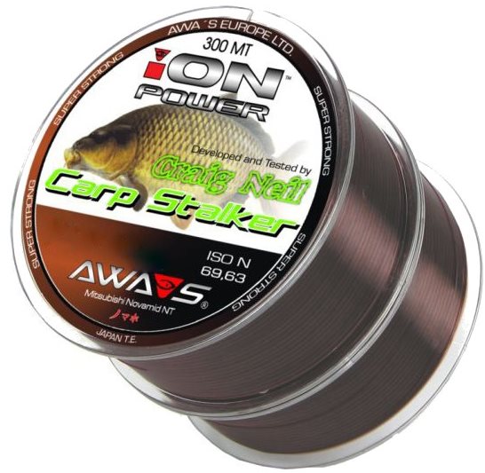 Awa Shima - Vlasec Ion Power Carp Stalker Connected 0,309mm 11,95kg 2x300m