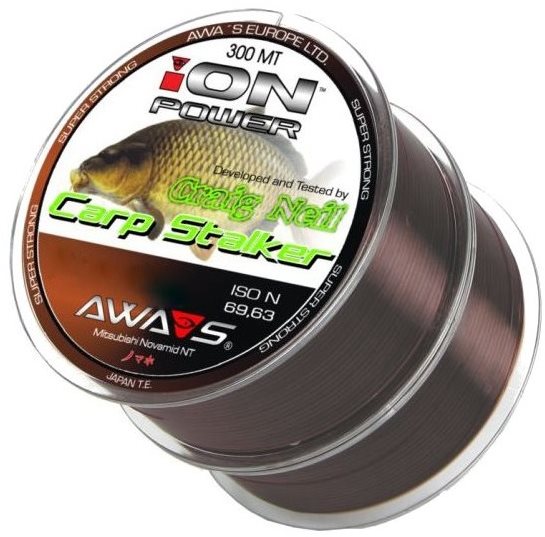 Awa Shima - Vlasec Ion Power Carp Stalker Connected 0,370mm 19,5kg 2x300m