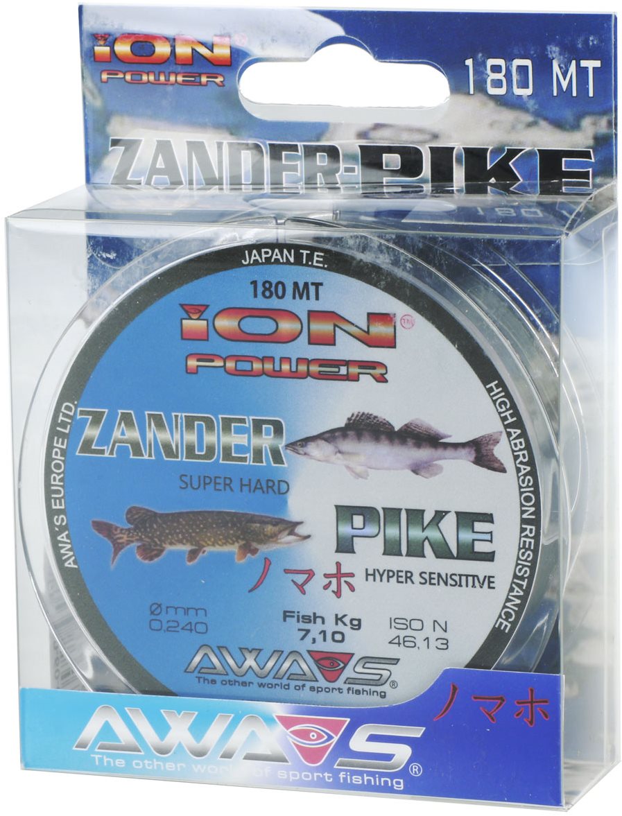 Awa Shima - Vlasec Ion Power Zander Pike 0,24mm 7,1kg 180m