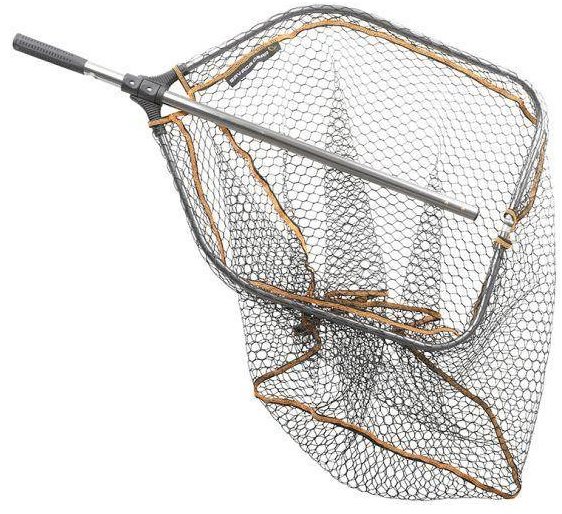 Savage Gear Podběrák Pro Folding Rubber Large Mesh Landing Net L