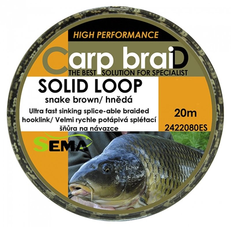 Sema Šňůra Solid Loop 40lbs 18,2kg 10m