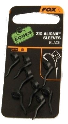 FOX Zig Aligna Sleeves Černé 8ks