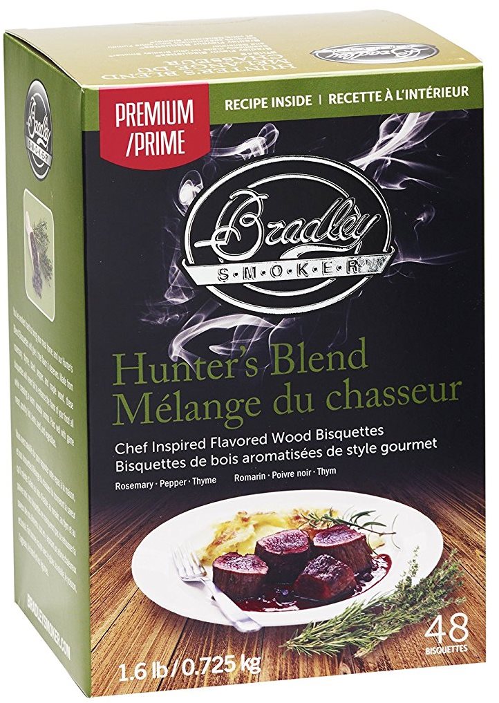 BRADLEY SMOKER Brikety Premium Hunters Blend 48ks