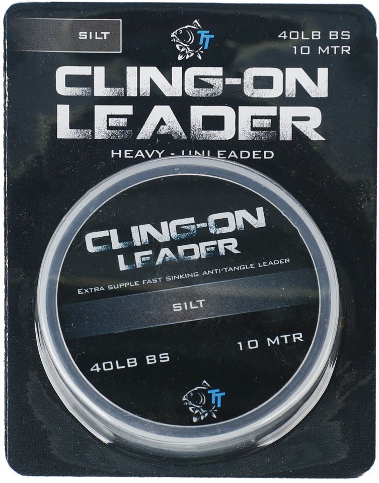 Nash Cling-On Leader 40lb 10m Silt