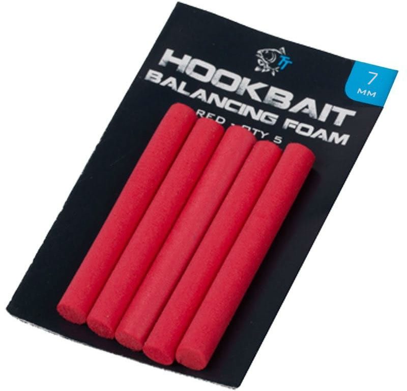 Nash Bait Balancing Foam Red 7mm 4,5cm 5ks