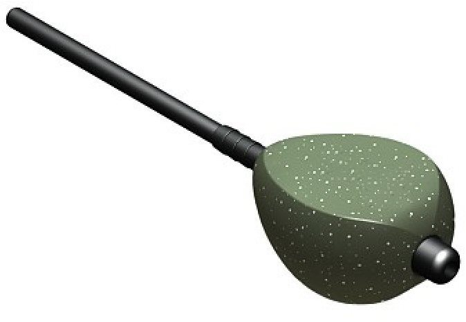 Suretti Olovo kaprové ploché s očkem a obratlíkem 160g Barvené 5ks