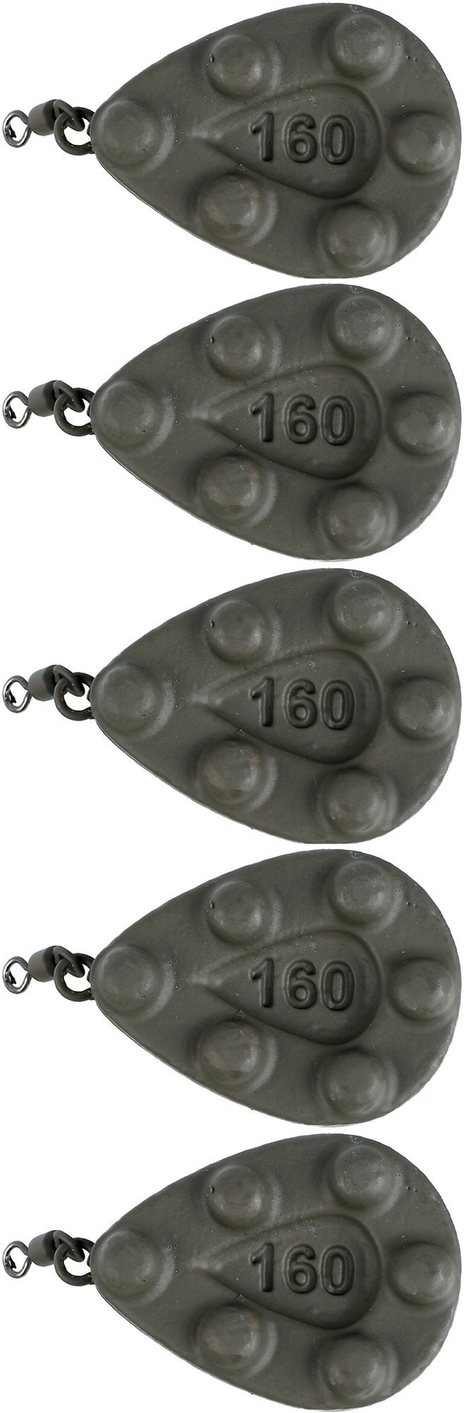 Suretti Olovo Stubby s očkem a obratlíkem 160g Barvené 5ks
