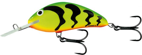 Salmo Hornet Floating 9cm 36g Green Tiger