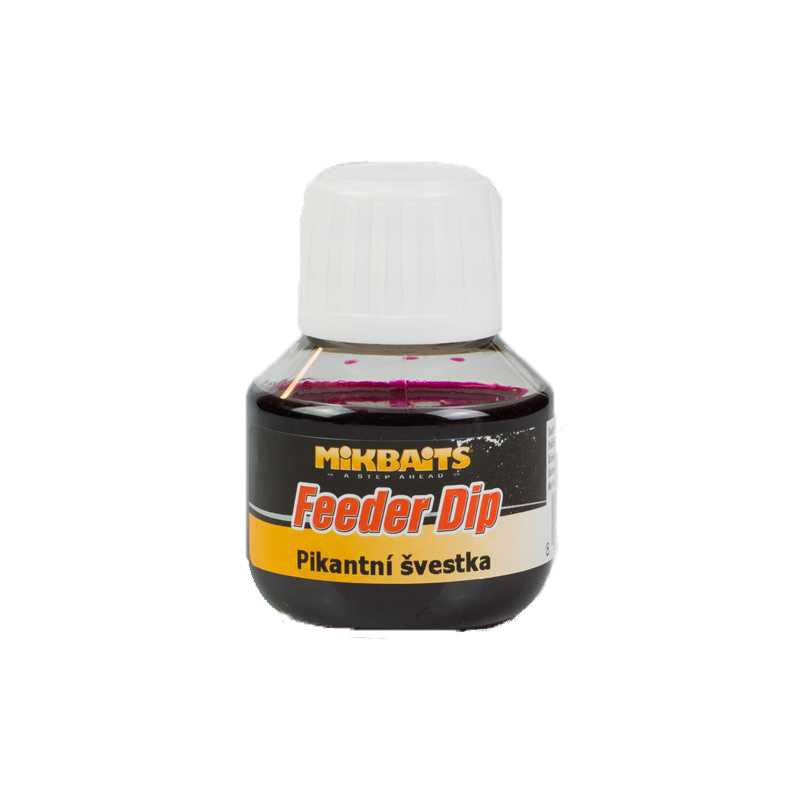 Mikbaits Feeder dip Pikantní švestka 50ml