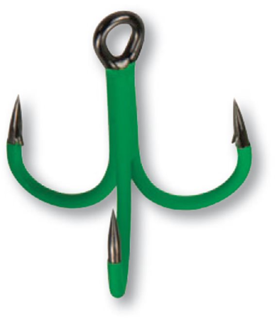 MADCAT A-Static Treble 6X Hook Velikost 3/0 4ks