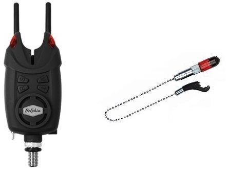 Delphin Hlásič Optimo 9V Červený (swinger CSW II + Snag Gears)