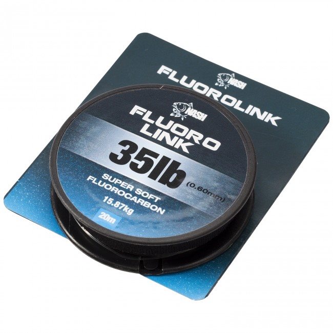 Nash Fluorocarbon Fluorolink 0,60mm 35lb 20m