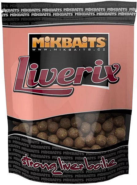 Mikbaits Liverix Boilie Magická oliheň 24mm 1kg
