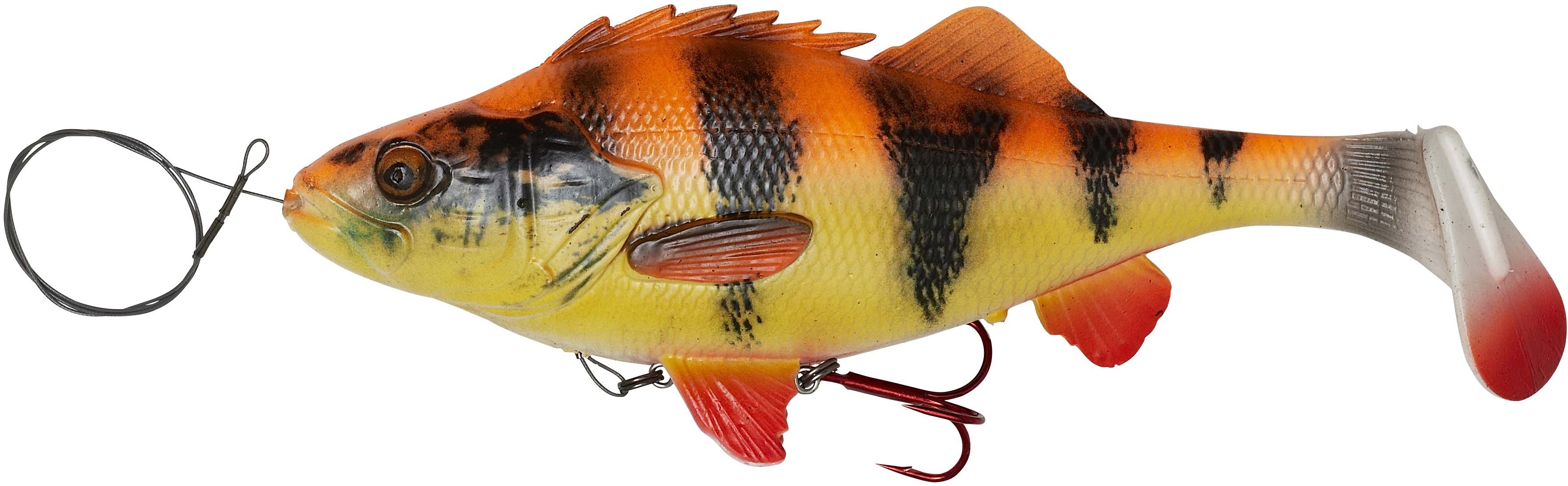 Savage Gear 4D Perch Shad 12,5cm 25g SS Albino