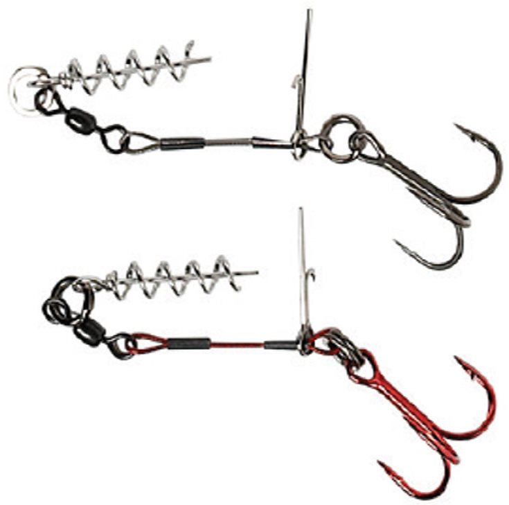 Savage Gear Carbon49 Corkscrew Stinger Velikost 3/0 31kg 2ks