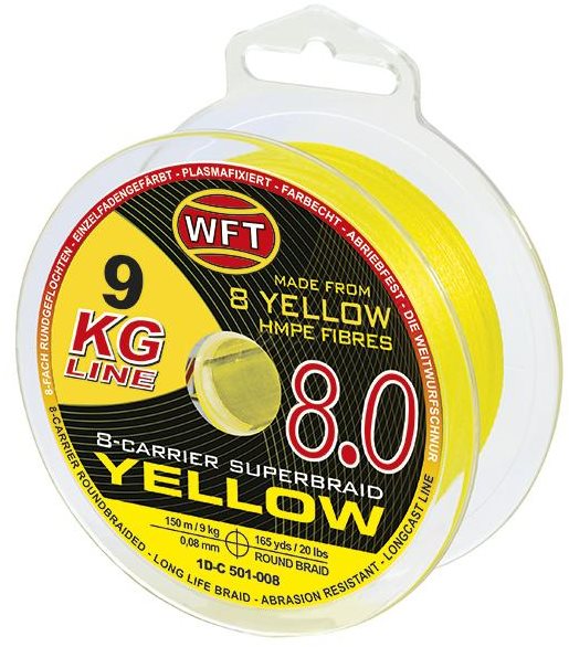 WFT KG 8.0 Yellow 0,10mm 13kg 150m