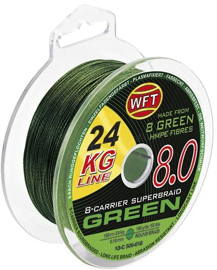 WFT KG 8.0 Green 0,10mm 13kg 150m