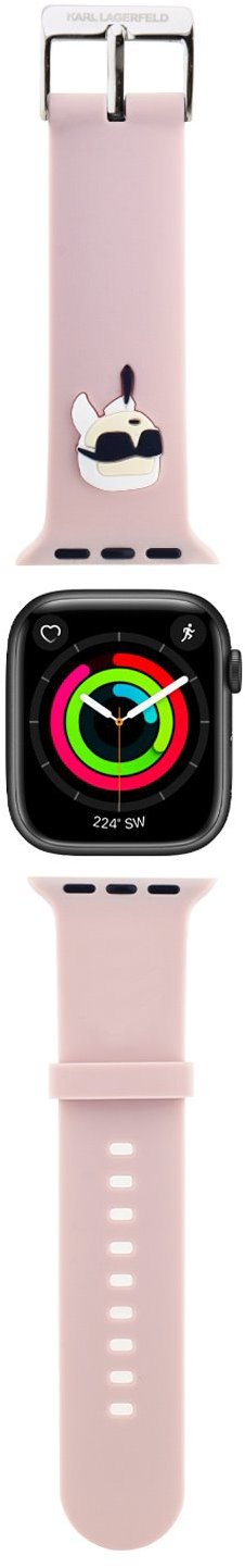 Karl Lagerfeld Karl Head NFT pro Apple Watch 42/44/45/46/49 Pink