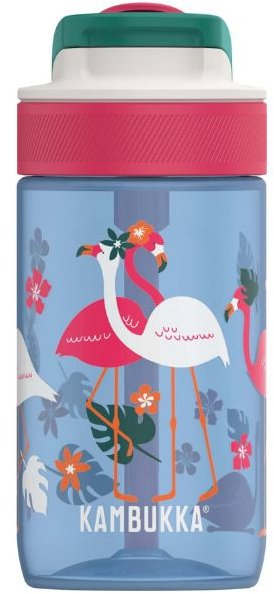 Kambukka Lagoon Láhev pro děti 400 ml Blue Flamingo