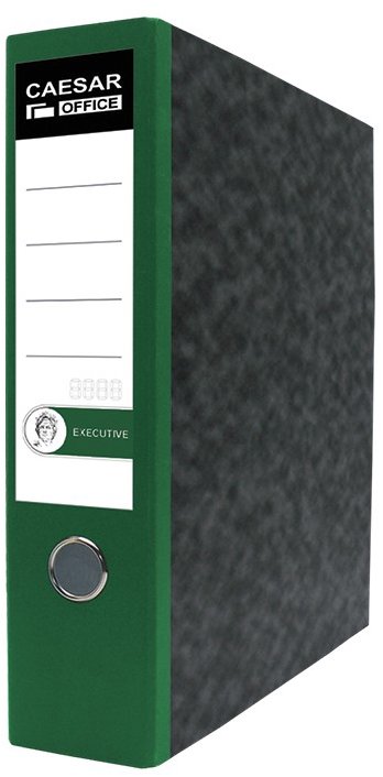 Caesar Office Pořadač pákový A4/80 Executive, zelený hřbet