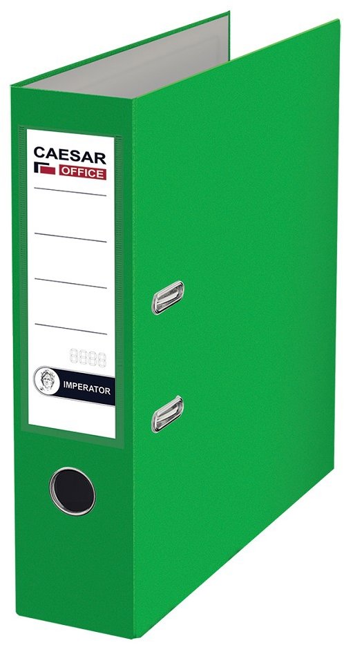 CAESAR OFFICE Imperator rado A4 80 mm PP sv. zelený