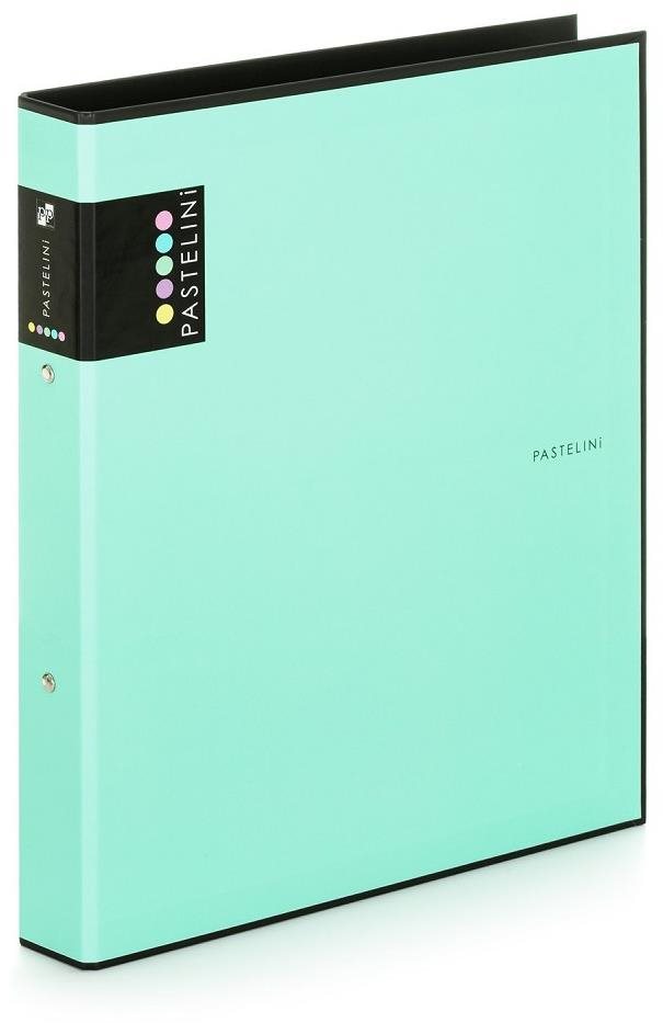 Karton P+P PASTELINI A4 lamino R25 2kroužek, zelený