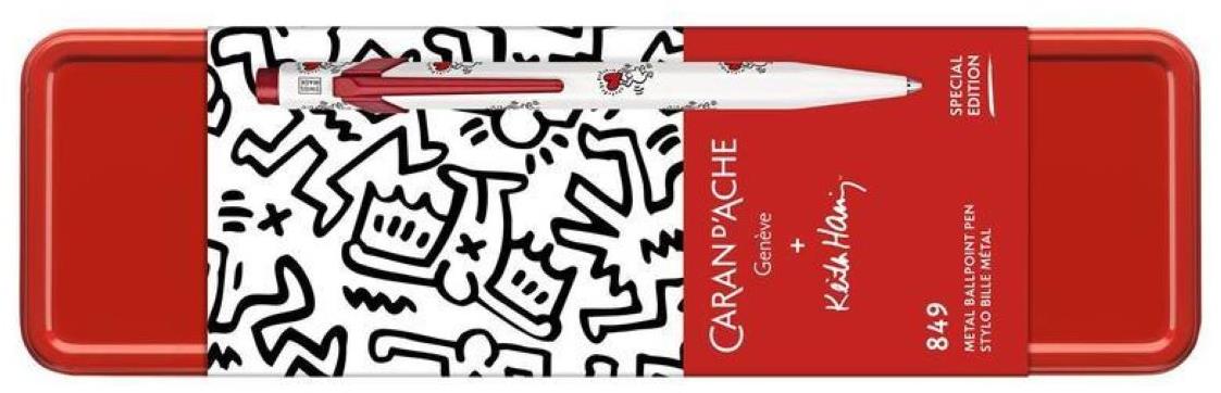 Caran d'Ache NF0849.123 '849 Keith Haring' - výjimečná psací potřeba