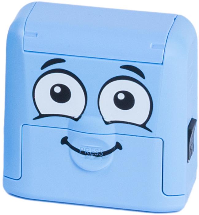 COLOP Razítko na textil Marky, modré, černý polštářek, puzzle