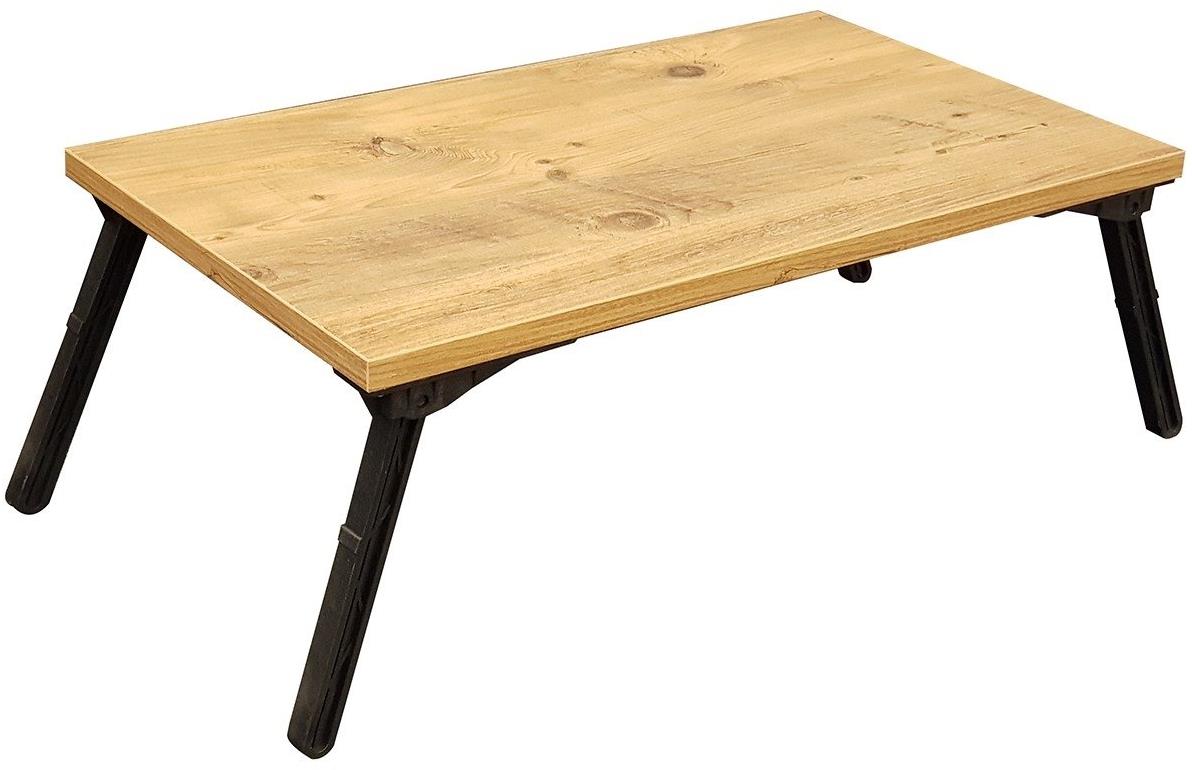 Stolek na notebook Avernus, atlantská borovice/černá