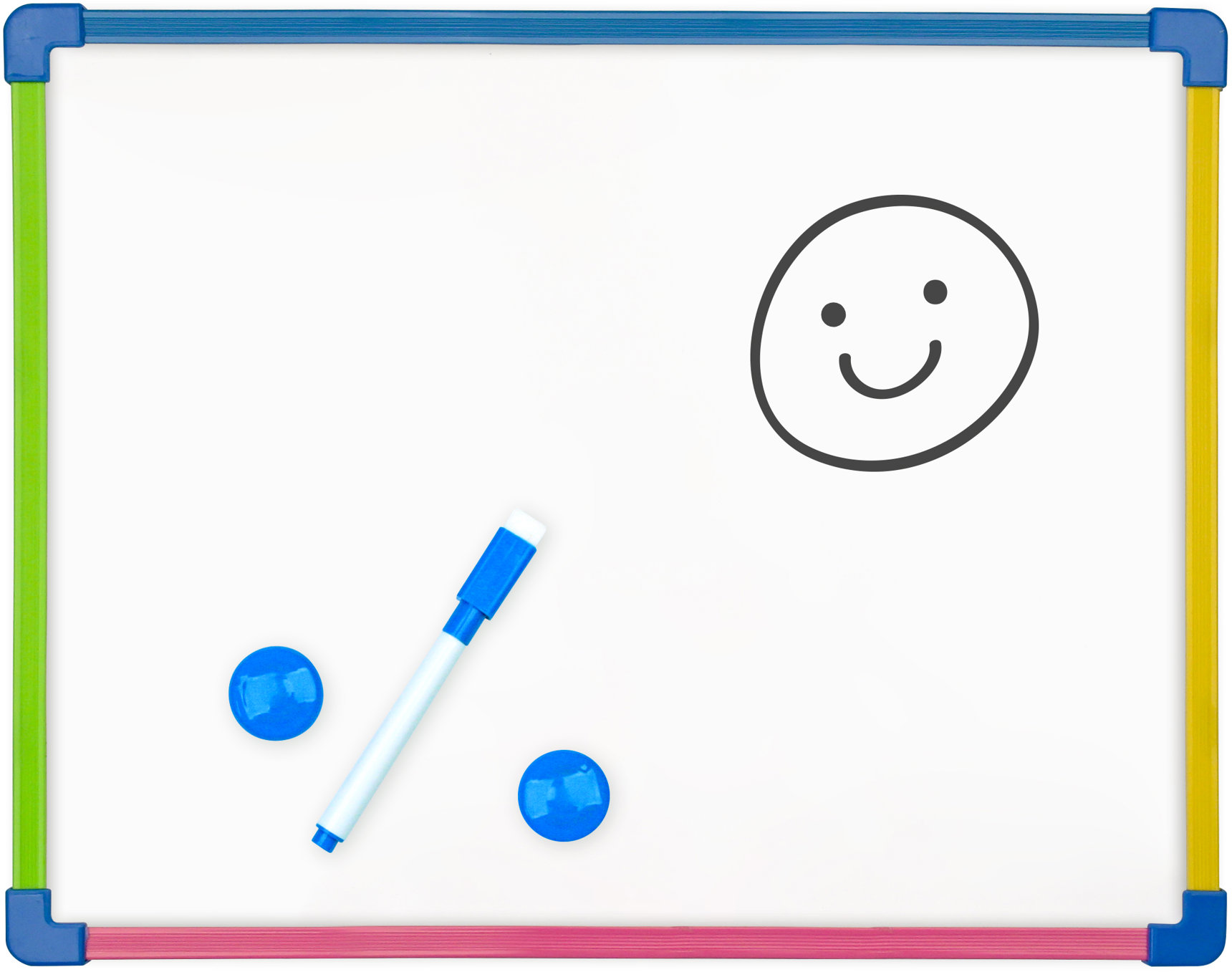 FLEXIO Magnetická tabule s plastovým rámečkem