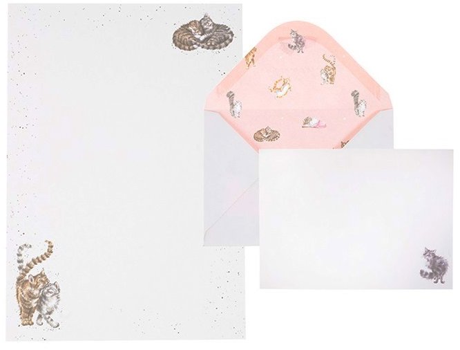 Dopisní sada Kočky od Wrendale Designs