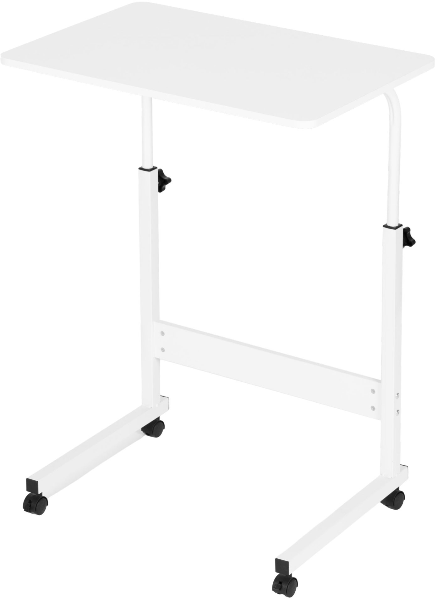 ModernHome TH-LD-5 Stůl na notebook s kolečky, bílý