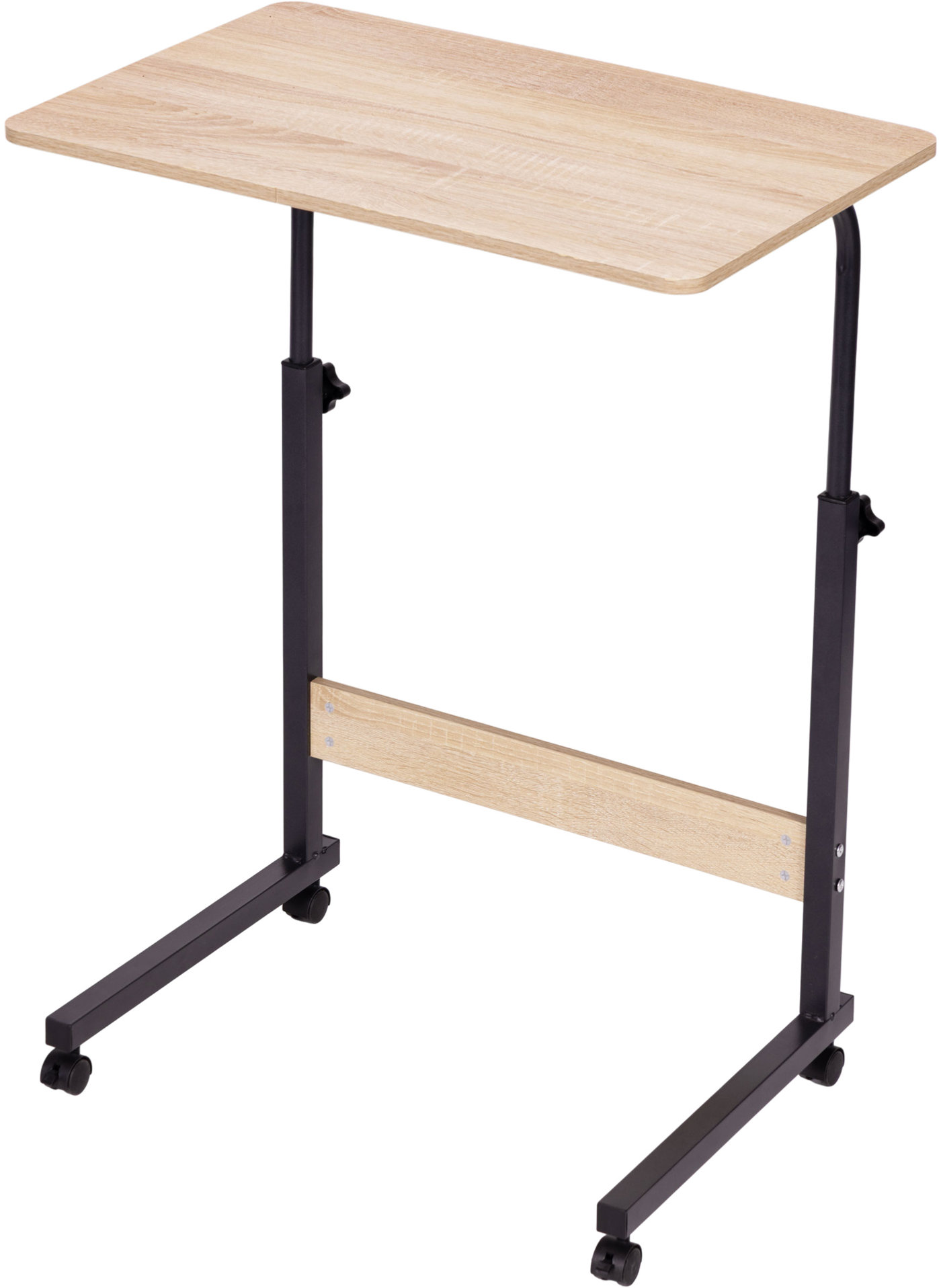 ModernHome TH-LD-6-16 Stůl na notebook s kolečky, světlý dub