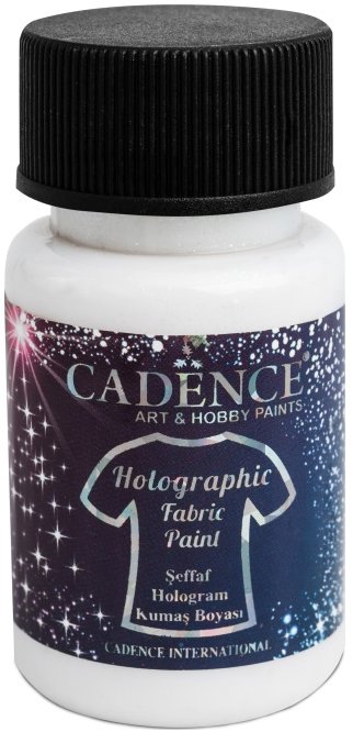 Barva na textil Cadence Barva na textil 50 ml holografická