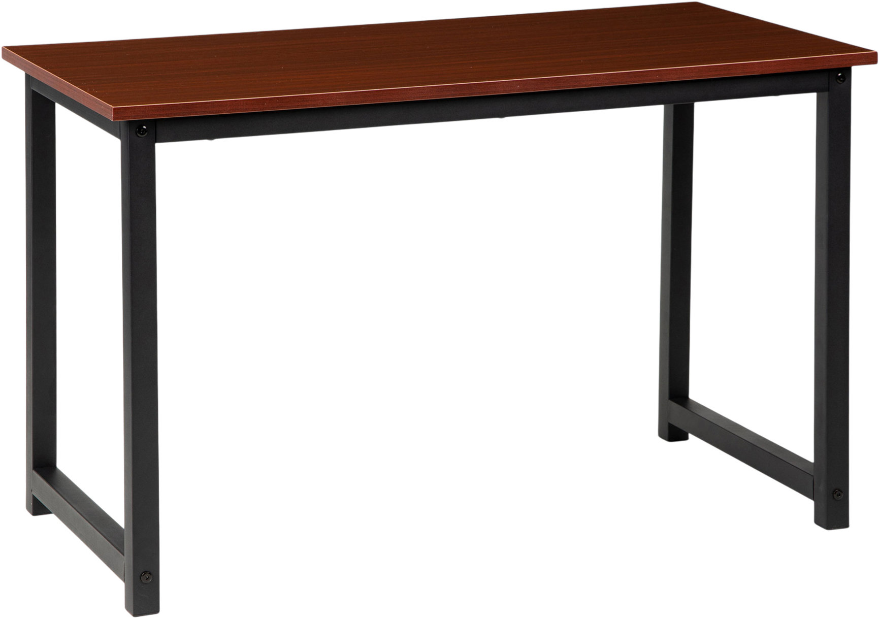 Kancelářský PC stůl ModernHome PWDNZ-303 v tmavě hnědé barvě