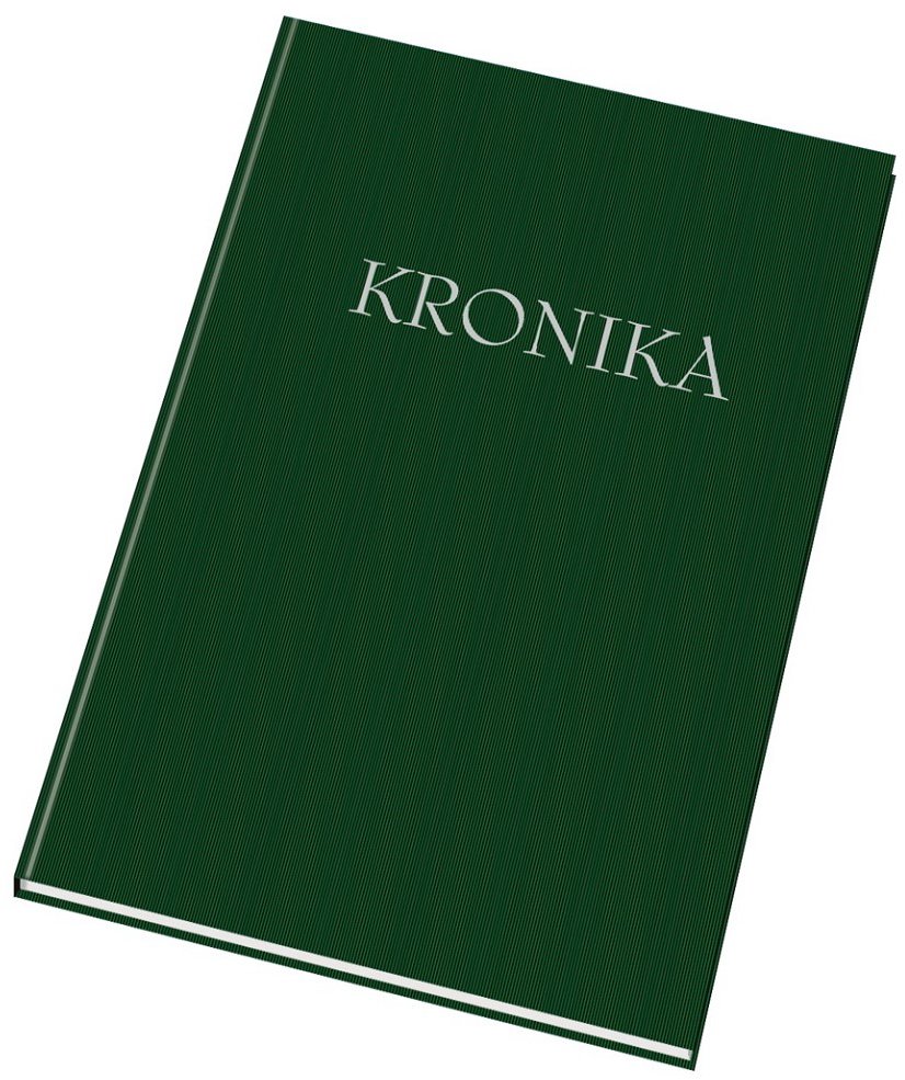 Papírny Brno Kronika A4, zelená, 192 listů