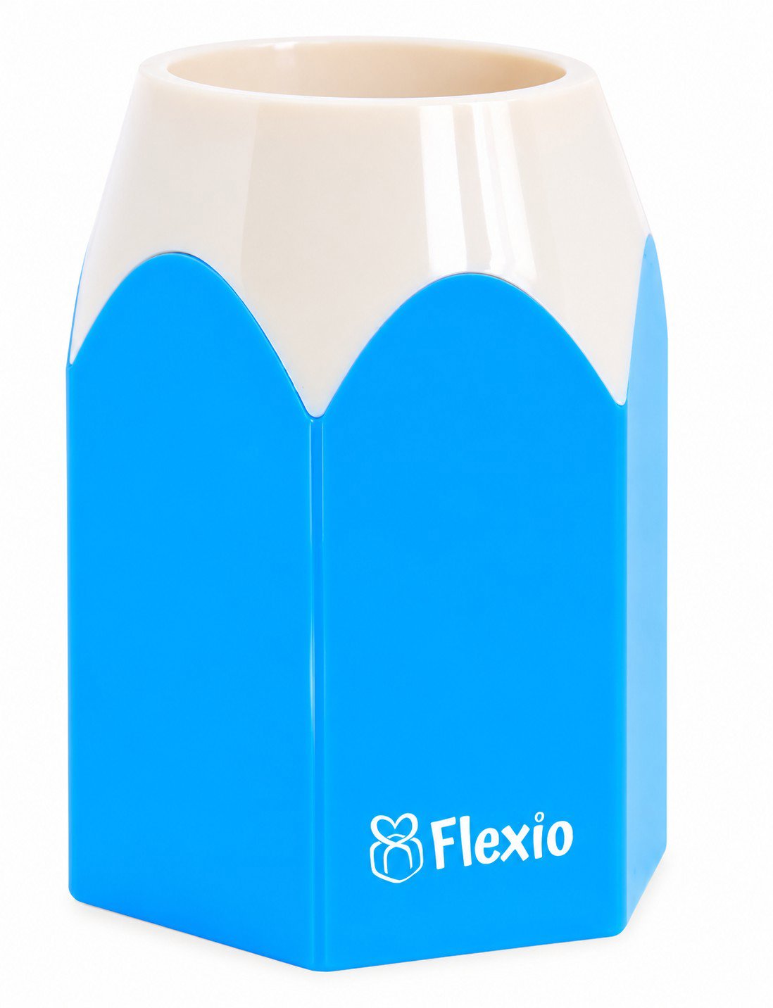 FLEXIO Stojánek ve tvaru pastelky, modrý