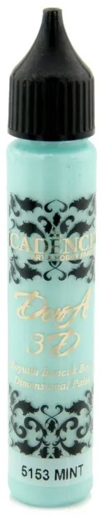 Cadence Metalická kontura 25 ml, mentolová