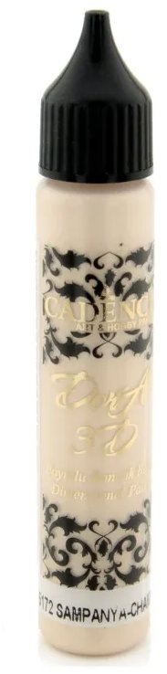 Cadence Metalická kontura 25 ml, šampaňská