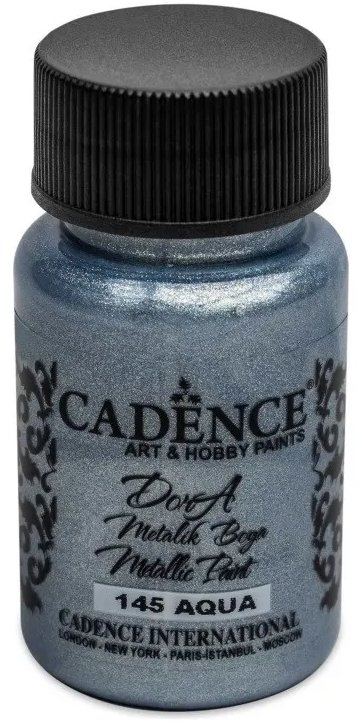 Cadence Metalická 50 ml, tmavá stříbrná