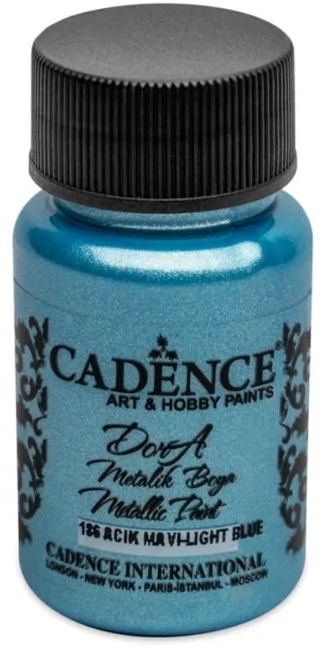 Cadence Metalická 50 ml, světlá modrá