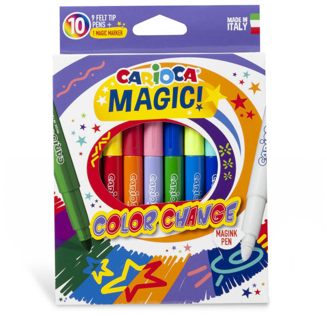 CARIOCA Magic Color měnící barvy, 10 ks