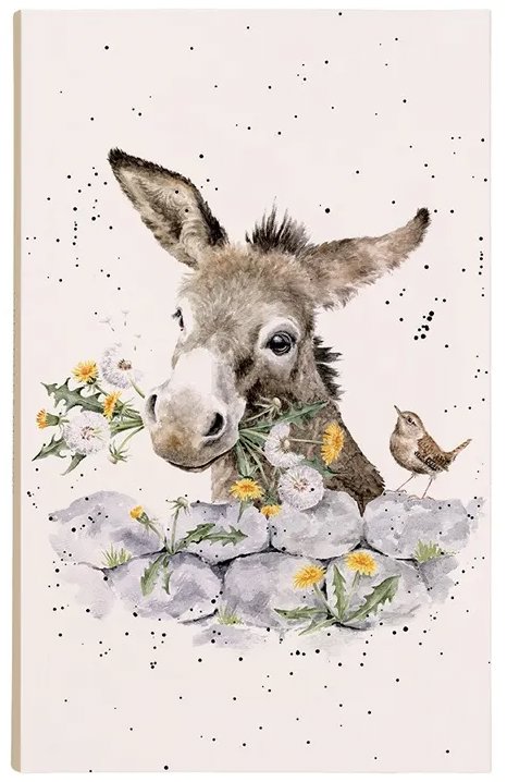 Wrendale Designs Trhací poznámkový blok A5 Oslík